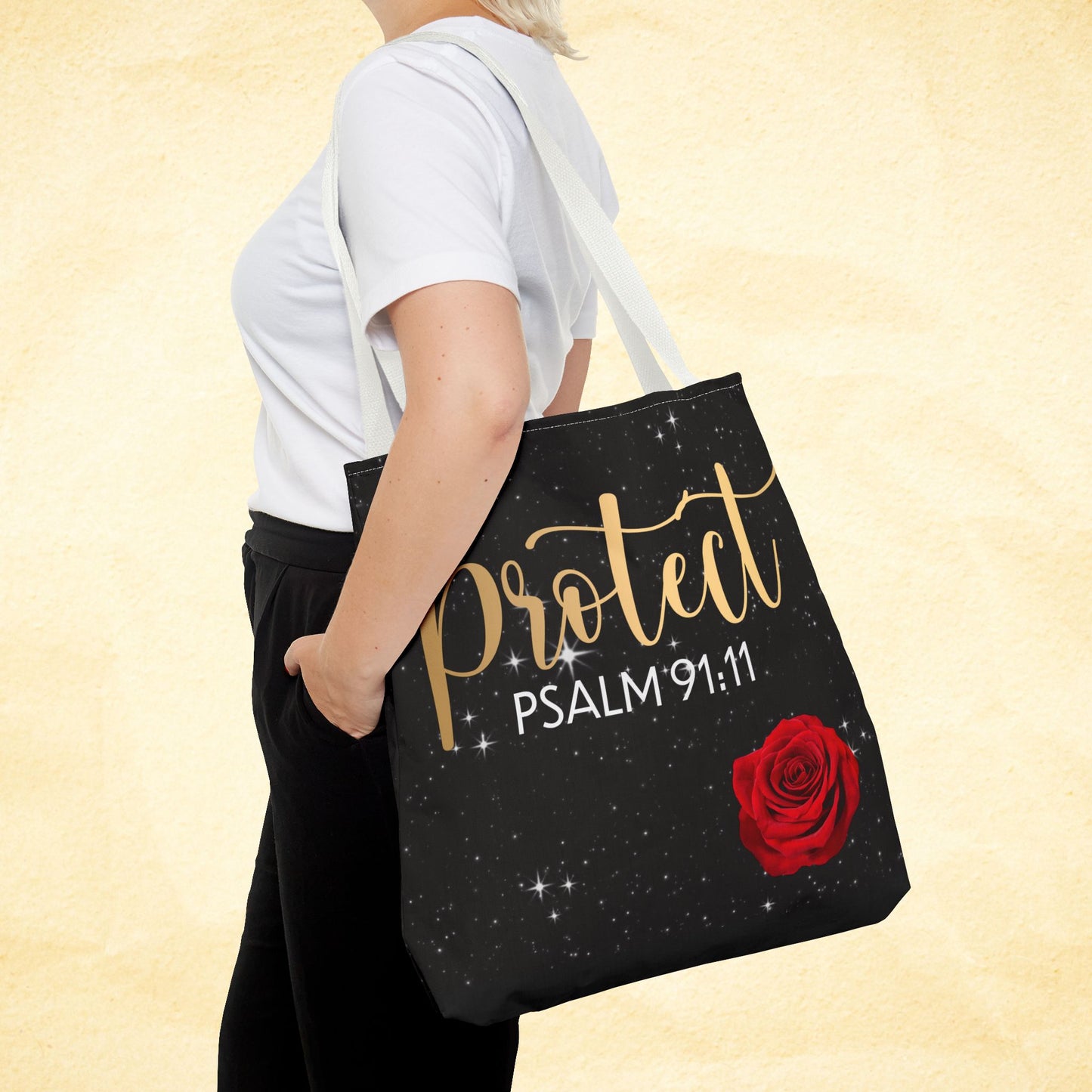 Heavenly Protection Psalm 91:11 Travel Bag – Everyday Style with Heavenly Assurance great for gifting and everyday wear