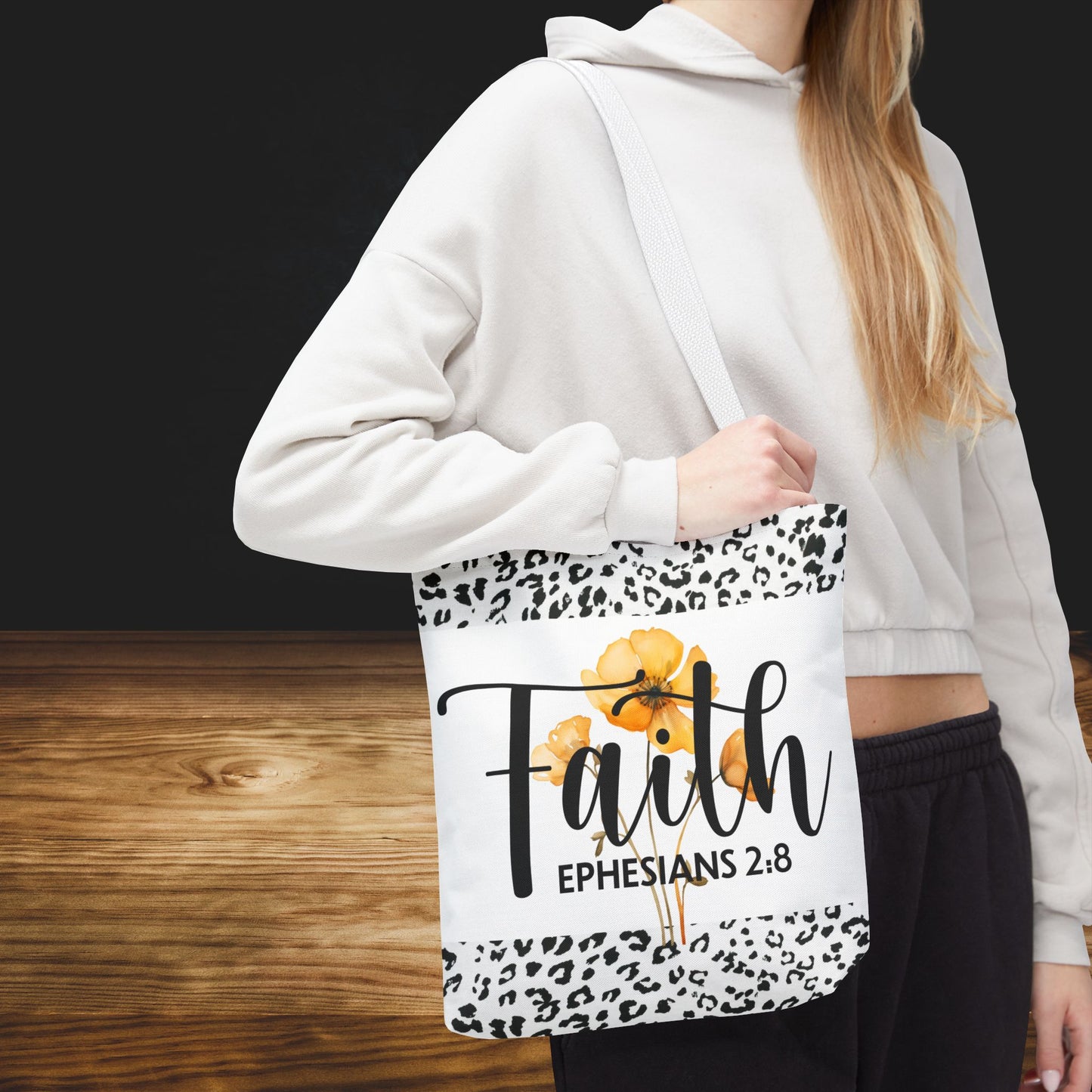 Saved by grace designer travel bag Faith ephesians 2:8 designer traval bag Double sided print great for gifting and everyday wear