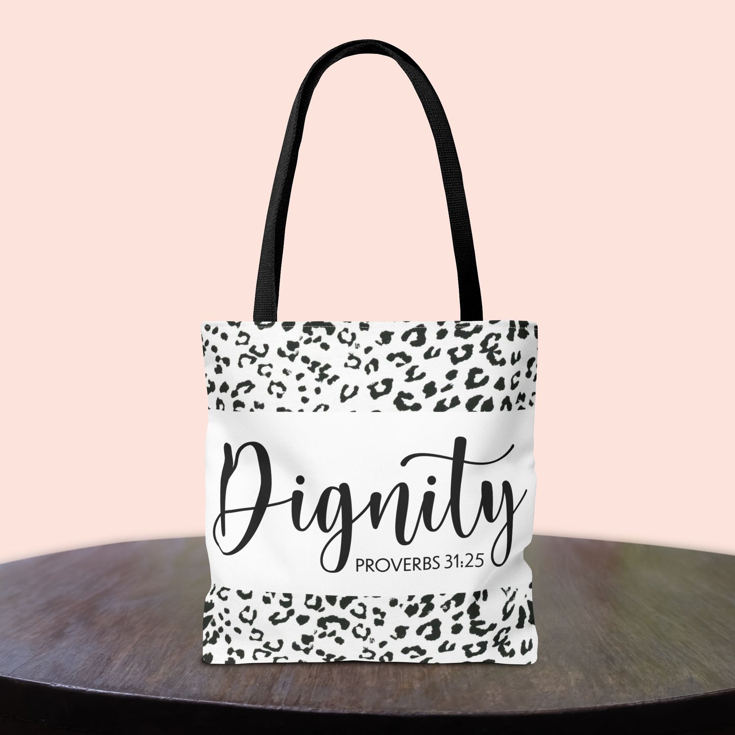 Dignity– Proverbs 31:25 Inspirational Designer Travel Bag Comfort on the Go designer travel bag