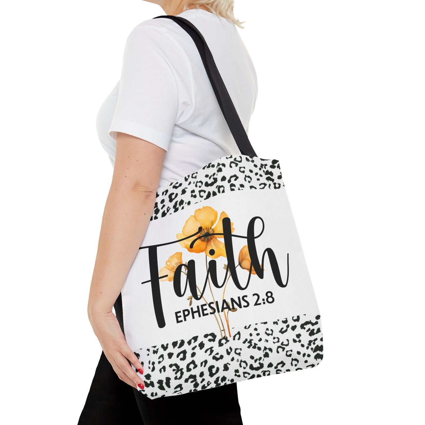 Saved by grace designer travel bag Faith ephesians 2:8 designer traval bag Double sided print great for gifting and everyday wear