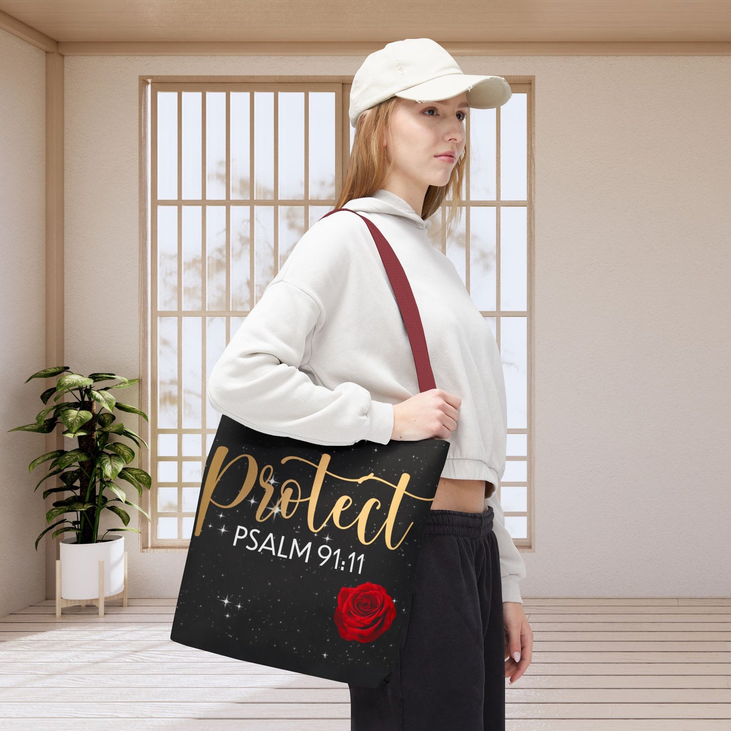 Heavenly Protection Psalm 91:11 Travel Bag – Everyday Style with Heavenly Assurance great for gifting and everyday wear