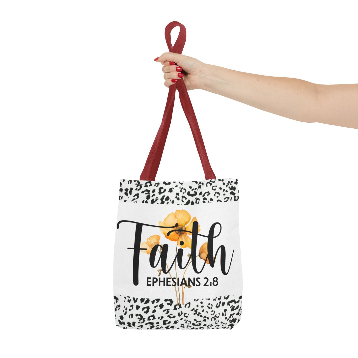 Saved by grace designer travel bag Faith ephesians 2:8 designer traval bag Double sided print great for gifting and everyday wear