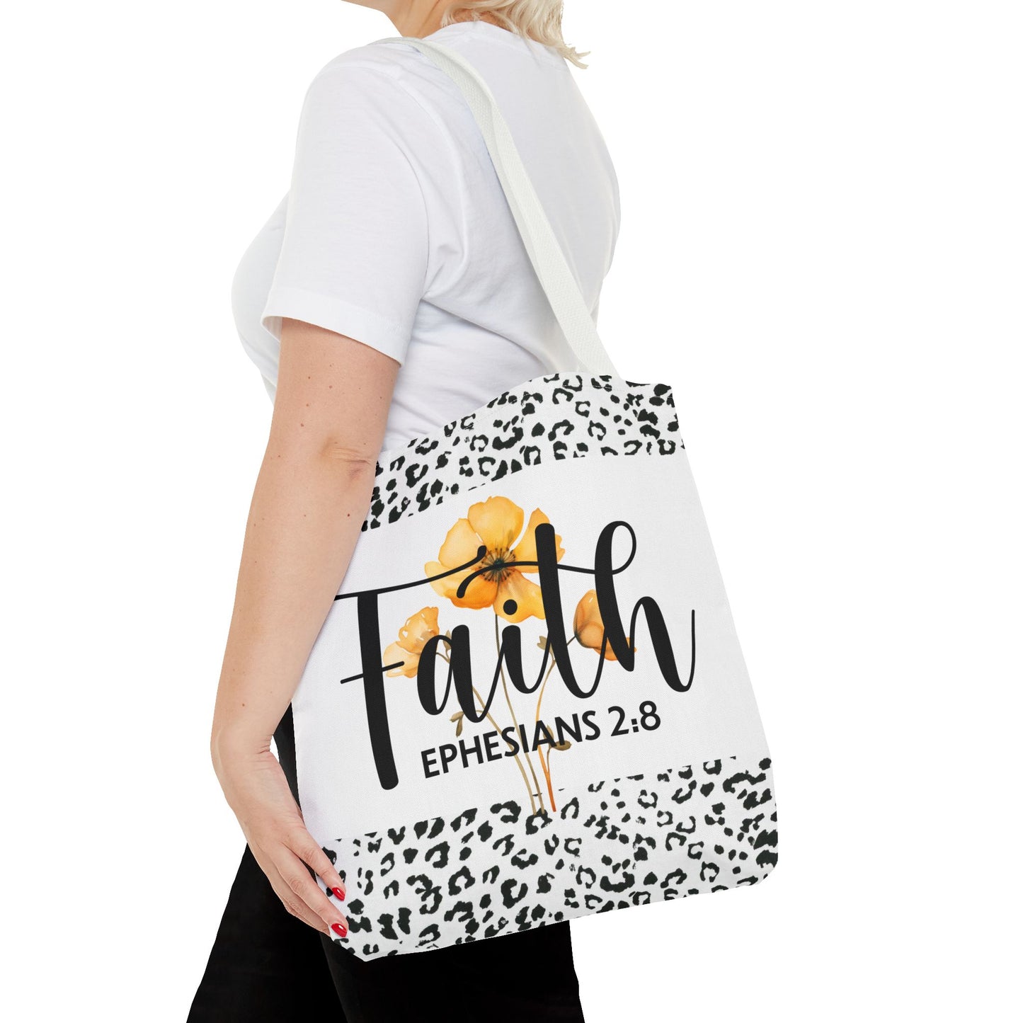 Saved by grace designer travel bag Faith ephesians 2:8 designer traval bag Double sided print great for gifting and everyday wear