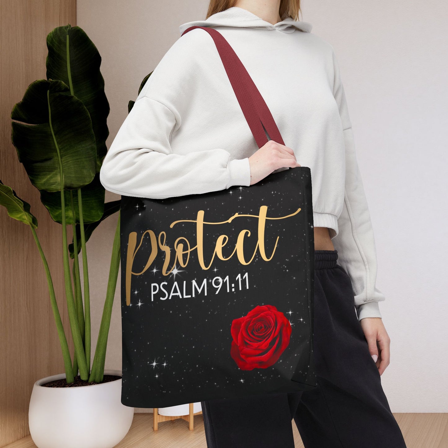 Heavenly Protection Psalm 91:11 Travel Bag – Everyday Style with Heavenly Assurance great for gifting and everyday wear