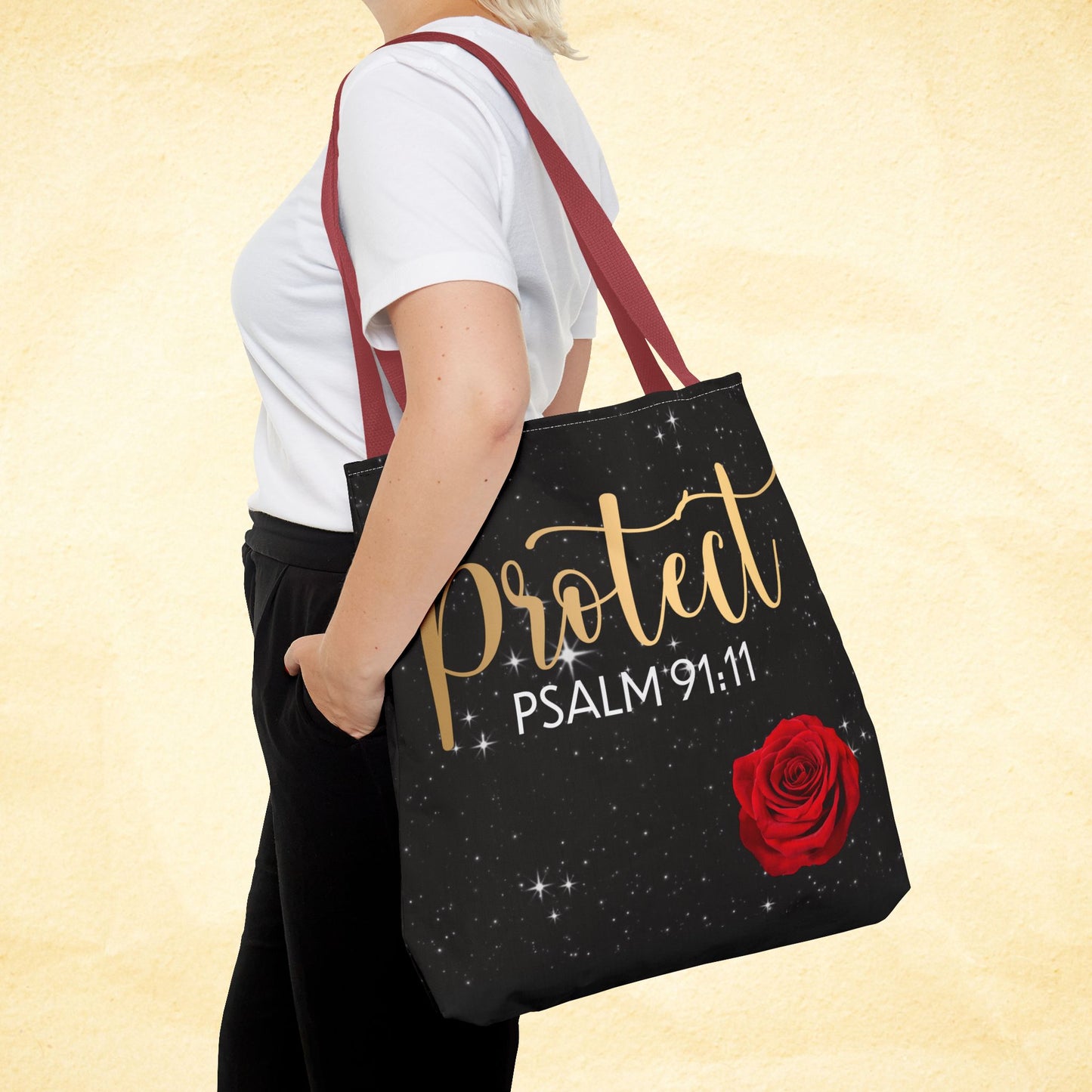 Heavenly Protection Psalm 91:11 Travel Bag – Everyday Style with Heavenly Assurance great for gifting and everyday wear