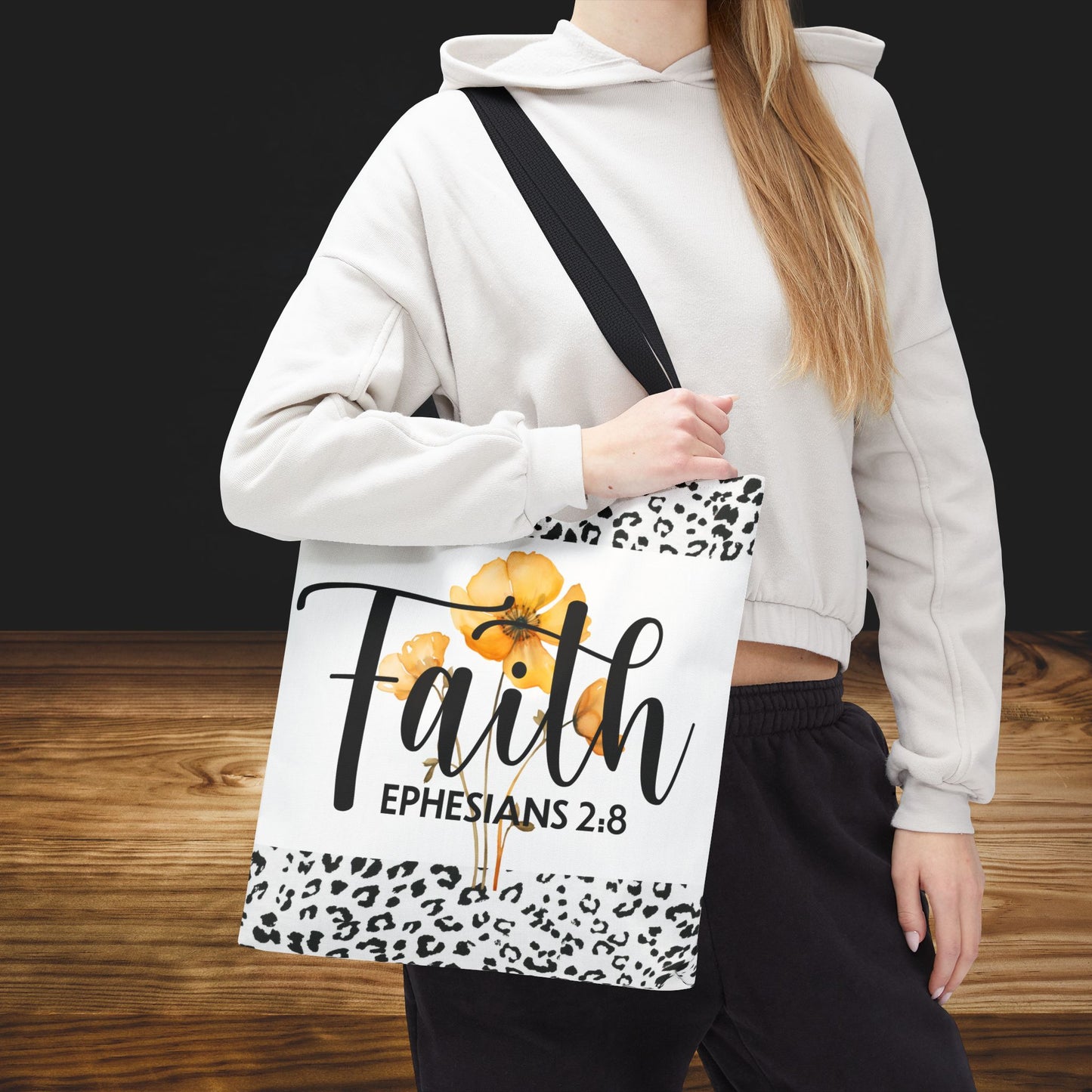 Saved by grace designer travel bag Faith ephesians 2:8 designer traval bag Double sided print great for gifting and everyday wear