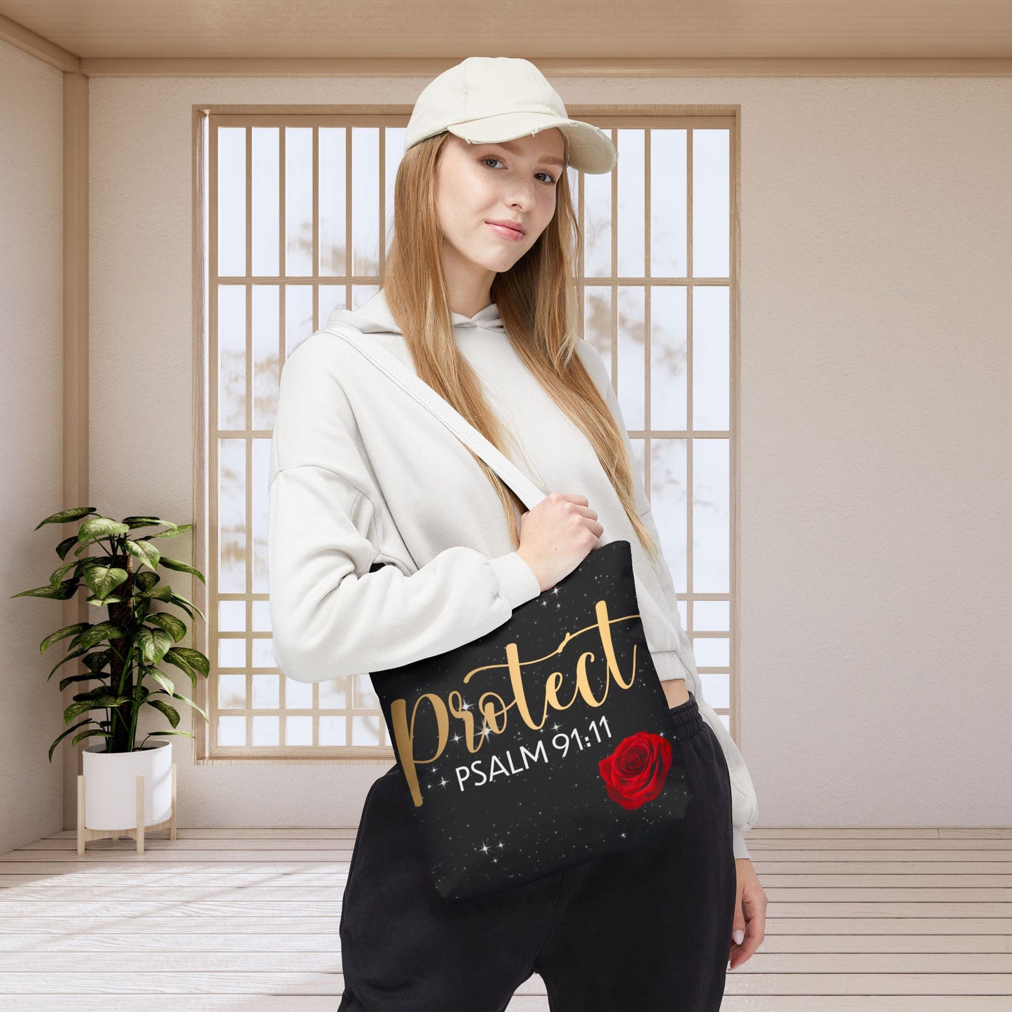 Heavenly Protection Psalm 91:11 Travel Bag – Everyday Style with Heavenly Assurance great for gifting and everyday wear